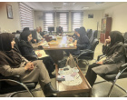 جلسه آموزشی مهارت های جانشین پروری در پرستاری در سالن جلسات معاونت درمان