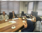 جلسه آموزشی مهارت های جانشین پروری در پرستاری در سالن جلسات معاونت درمان