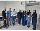 تقدیر از همکاران واحد آمار و مدارک پزشکی در بیمارستان بهار