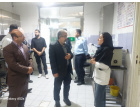بازدید معاون درمان از پایگاه‌های اورژانس ۱۱۵ بین جاده ای و بیمارستان امام رضا (ع) میامی