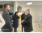 بازدید معاون درمان از پایگاه‌های اورژانس ۱۱۵ بین جاده ای و بیمارستان امام رضا (ع) میامی