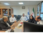 دیدار رئیس اورژانس پیش بیمارستانی با معاون درمان دانشگاه