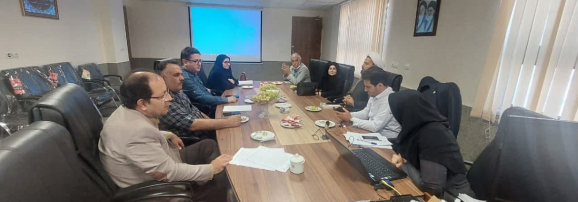 برگزاری کمیته اخلاق بالینی در سالن جلسات معاونت درمان مورخ ۱۴۰۲/۶/۱۸