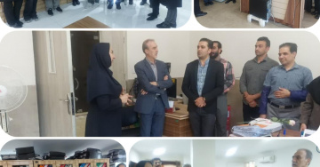دیدار و تبریک معاون درمان دانشگاه از همکاران واحد مدارک پزشکی بیمارستان امام حسین (ع) و بهار به مناسبت روز جهانی اسناد و مدارک پزشکی مورخ ۱۴۰۴/۲/۲۰