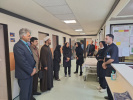 بازدید عیدانه رییس دانشگاه و معاونت درمان از بیمارستان بهار