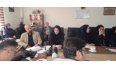 برگزاری جلسه کارگروه کارآمد دانشگاه در سالن جلسات معاونت درمان