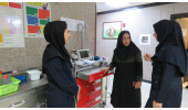 بازدید دوره‌ای مدیر پرستاری دانشگاه از بخش‌های اطفال و PICU بیمارستان بهار