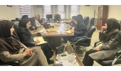 جلسه آموزشی مهارت های جانشین پروری در پرستاری در سالن جلسات معاونت درمان