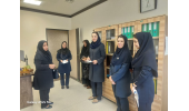تقدیر مدیر  پرستاری دانشگاه از همکاران کنترل عفونت بیمارستان بهار