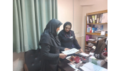 بازدید از واحد پرستار پیگیر بیمارستان خاتم الانبیاء(ع)