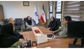 بازدید رئیس اداره نظارت بر درمان وزارت و تیم همراه از اداره نظارت معاونت درمان