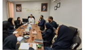 جلسه مشترک رئیس اداره پرستاری دانشگاه با رئیس بیمارستان،مدیر پرستاری و مدیر داخلی بیمارستان امام رضا(ع)