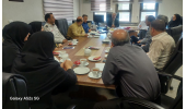 برگزاری جلسه کارگروه درمان پدافند غیرعامل دانشگاه