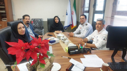 دیدار نوروزی رییس مرکز مدیریت حوادث و فوریت پزشکی ۱۱۵ شاهرود با معاون درمان دانشگاه
