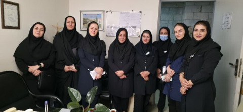 بازدید جامع مدیر پرستاری دانشگاه و کارشناسان معاونت درمان از بیمارستان خاتم‌الانبیاء (ص)