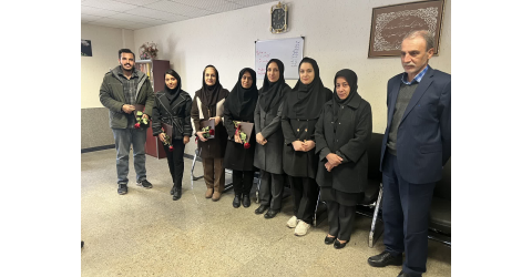 تقدیر و تشکر از کارشناسان تغذیه بیمارستان ها ی تابعه به مناسبت روز رژیم درمانگر