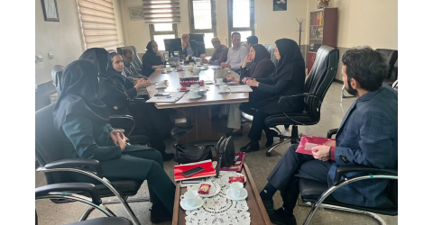 برگزاری کمیته اجرایی نظام ارجاع و تعالی بالینی در سالن جلسات معاونت درمان
