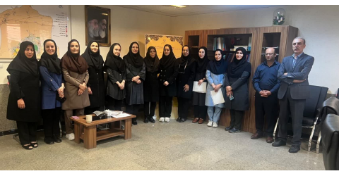 تقدیر معاون درمان دانشگاه علوم پزشکی از همکاران واحد نظارت و اعتباربخشی معاونت درمان