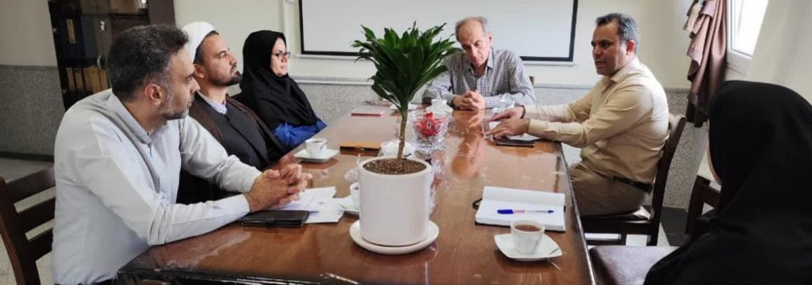 برگزاری جلسه بررسی دروس گروه معارف