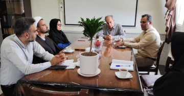 برگزاری جلسه بررسی دروس گروه معارف