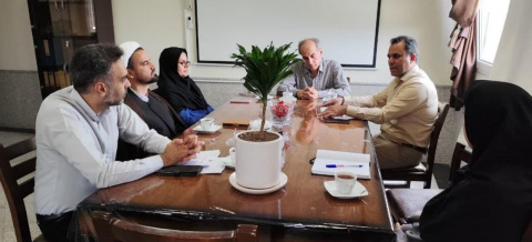 برگزاری جلسه بررسی دروس گروه معارف