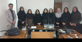 برگزاری جلسه دفاع پایان نامه خانم معصومه قربانیان دانشجوی کارشناسی ارشد ناپیوسته ویژه