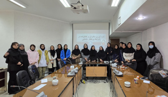 برگزاری کارگاه تاب آوری برای دانشجویان مامایی و مدیریت خونریزی پس از زایمان به روایت تصویر- اساتید ناظر سرکارخانم دکتر آتش سخن و سرکار خانم دکتر ملکی