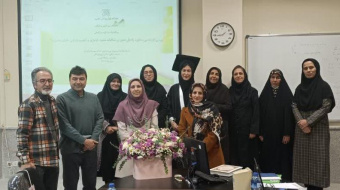 برگزاری جلسه دفاع از پایان نامه دانشجوی ارشد مشاوره در مامایی خانم ریحانه انوری