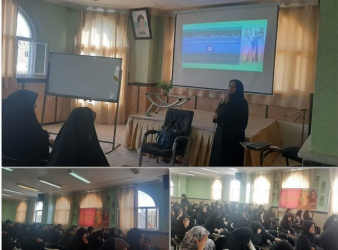 برگزاری کارگاه آموزشی با عنوان ” سلامت زنان در دوره باروری“  در حوزه علمیه حضرت معصومه و هنرستان دخترانه با سخنرانی دانشجویان دکتری تخصصی بهداشت باروری