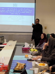 برگزاری جلسه دفاع پایان نامه کارشناسی ارشد اپیدمیولوژی- آقای وحید مقصودلو