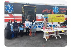ایستگاه سلامت نوروزی در شاهرود