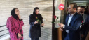 حضور، تبریک و تجلیل از پرستاران با حضور مسئولین شهری