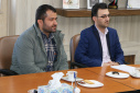 دیدار همکاران واحد حقوقی با سرپرست دانشگاه