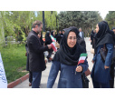 همصدایی و تجدید بیعت دانشگاهیان و کادر سلامت شاهرود با آرمان‌های انقلاب اسلامی