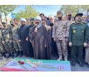 مراسم تشییع پیکر شهید مدافع وطن محمدمهدی عرب باحضور پرشکوه مردم، مسئولین و کادرسلامت دانشگاه علوم پزشکی شاهرود