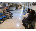 بازدید دکتر امامیان رئیس دانشگاه از مرکز خدمات جامع سلامت شبانه‌روزی کلاته خیج و پایگاه اورژانس ۱۱۵