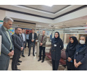بازدید دکتر امامیان رئیس دانشگاه علوم پزشکی شاهرود از بیمارستان امام حسین(ع) و بهار شاهرود