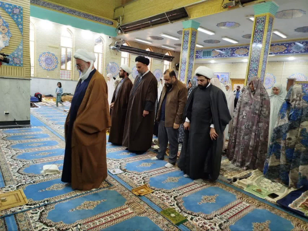 اعتکاف در مسجد بقیهالله دانشگاه علوم پزشکی شاهرود