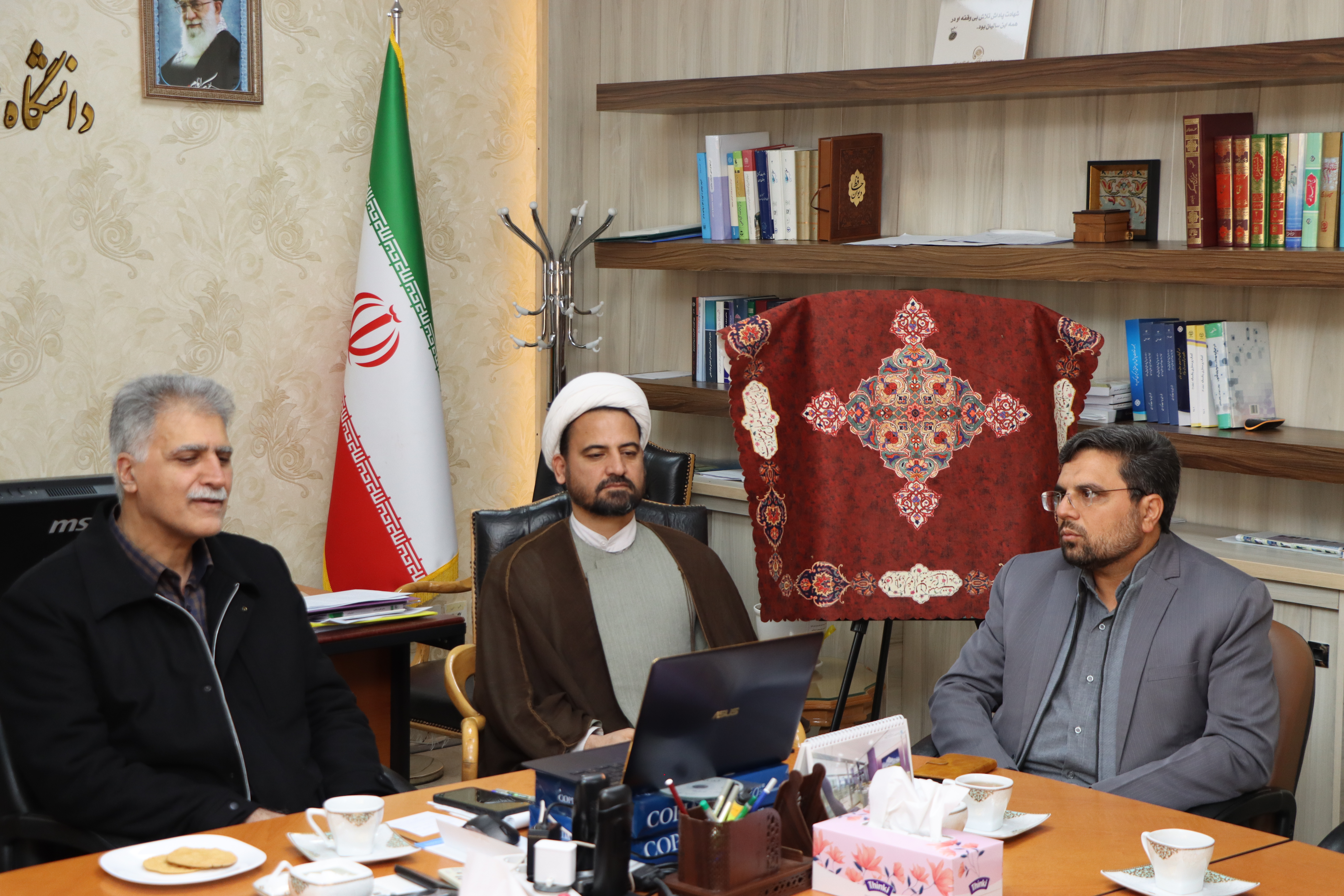 بیست و پنجمین جلسه هیأت رئیسه دانشگاه