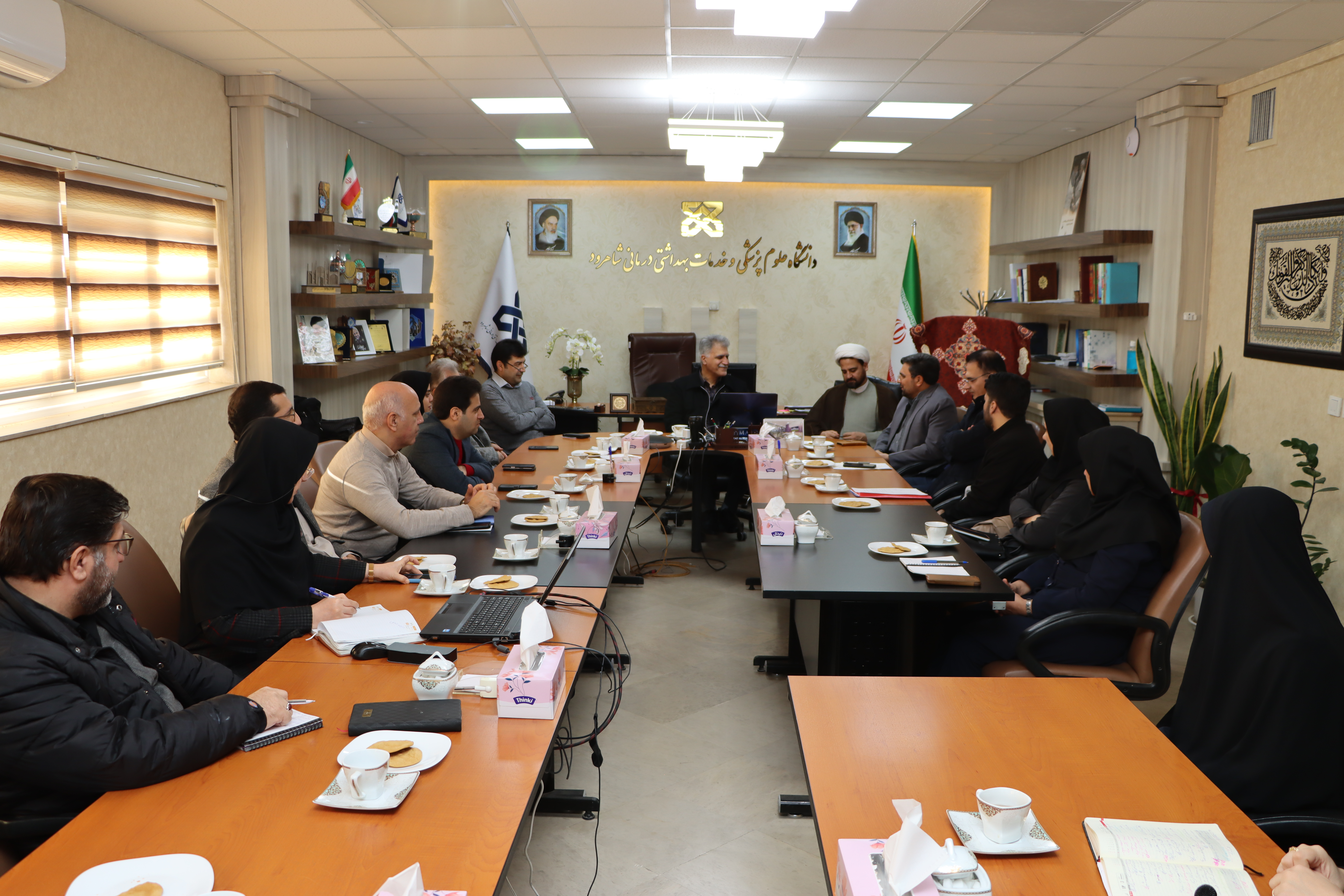 بیست و پنجمین جلسه هیأت رئیسه دانشگاه