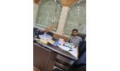 بازدید رئیس اداره خیرین سلامت و کارشناس دفتر مشارکتهای اجتماعی دانشگاه علوم پزشکی شاهرود جهت طرح ملیِ ارزیابی موسسات مردم نهاد و خیریه های سلامت از موسسه مردم نهاد گام‌های آسمانی