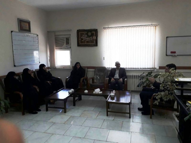 دیدار کارکنان هسته گزینش با دادستان شاهرود در هفته قوه قضائیه