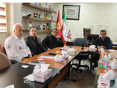 برگزاری جلسه ساماندهی و بررسی چالش ها ی اورژانس پیش بیمارستانی دانشگاه
