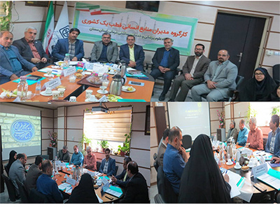 اولین جلسه کارگروه تخصصی مدیریتی مدیران منابع انسانی دانشگاههای علوم پزشکی قطب یک کشور