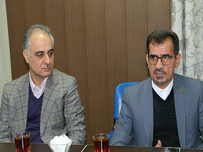بازدید مشترک رئیس دانشگاه علوم پزشکی شاهرود و مدیر کل اداره بیمه سلامت استان از مرکز بهداشتی درمانی حسین آباد کالپوش