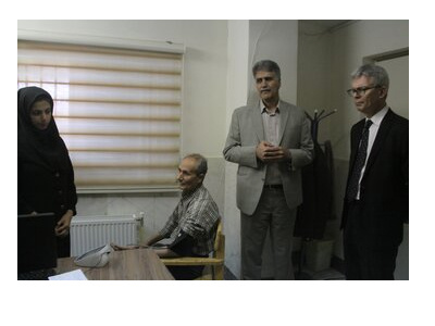 بازدید متخصصان طب سالمندی فرانسه از مرکز تحقیقات اپیدمیولوژی بیماریهای چشم شاهرود