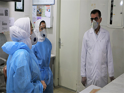 بازدید رئیس دانشگاه علوم پزشکی شاهرود از بیمارستان امام حسین(ع)
