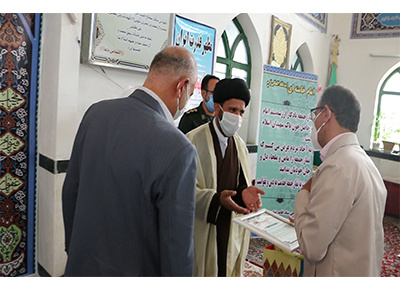 تقدیر و تشکر امام جمعه شهر بسطام از رئیس دانشگاه علوم پزشکی شاهرود و همه جهاد گران حوزه بهداشت و درمان