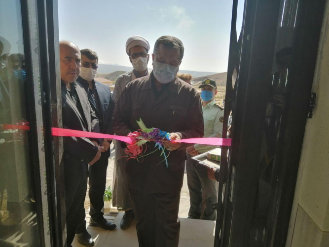 به مناسبت هفته دولت خانه بهداشت جدید الاحداث روستای ابرافتتاح گردید.