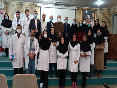 تقدیر سه نفر از رزیدنت های تخصصی رتبه های برتر درون دانشگاهی آزمون ارتقای سال ۱۴۰۰دانشگاه